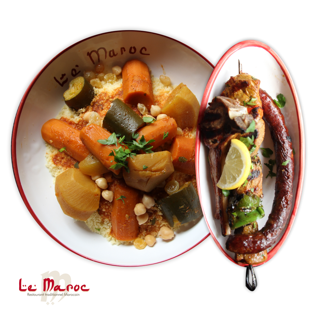 Couscous Grillade - Restaurant Le Maroc Lille